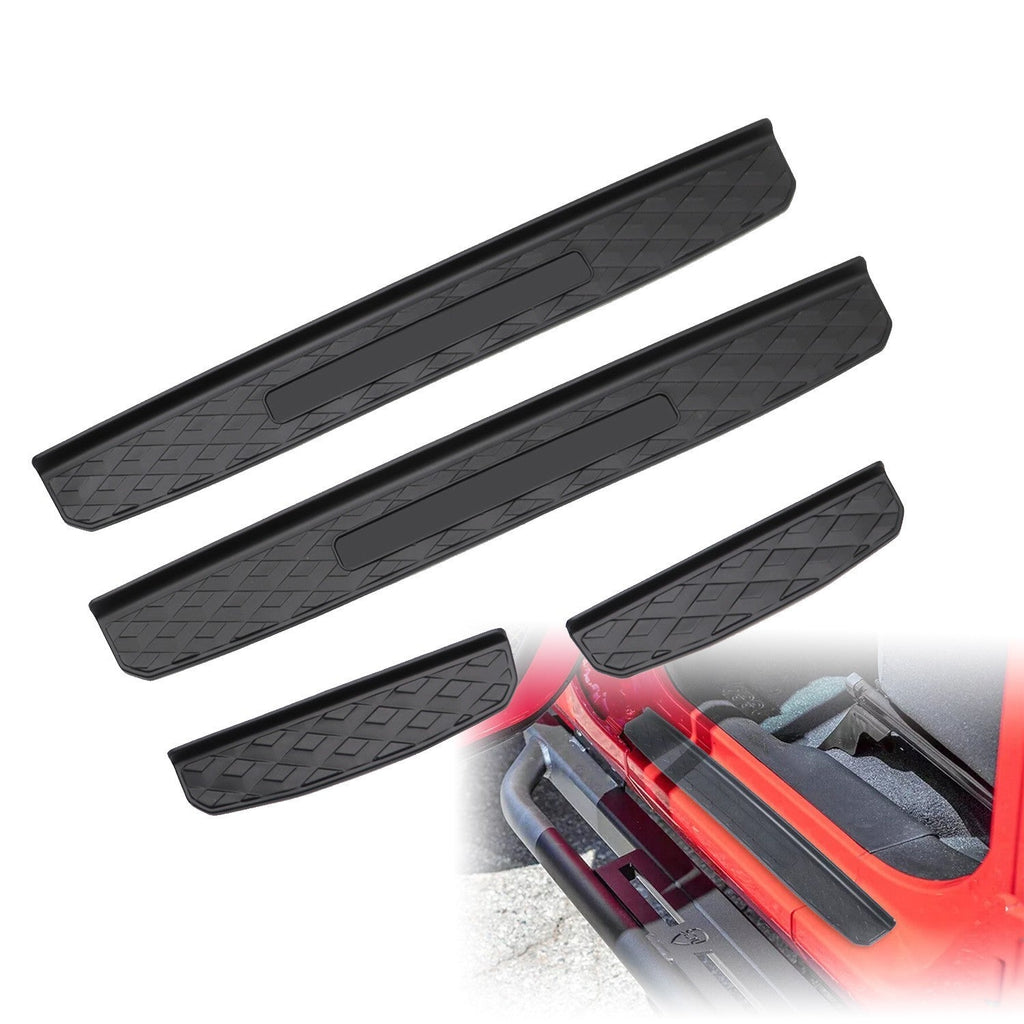 2020-2023 Jeep Gladiator Front & Rear Door Sill Guards 82215551 Fit