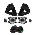 LED Fog Lights Kit w/ Bezel, Switch, Wires & Relay for 19-21 Nissan Murano