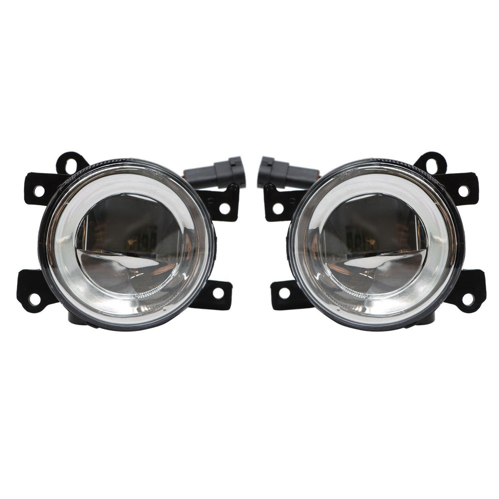 LED Fog Lights Kit w/ Bezel, Switch, Wires & Relay for 19-21 Nissan Murano