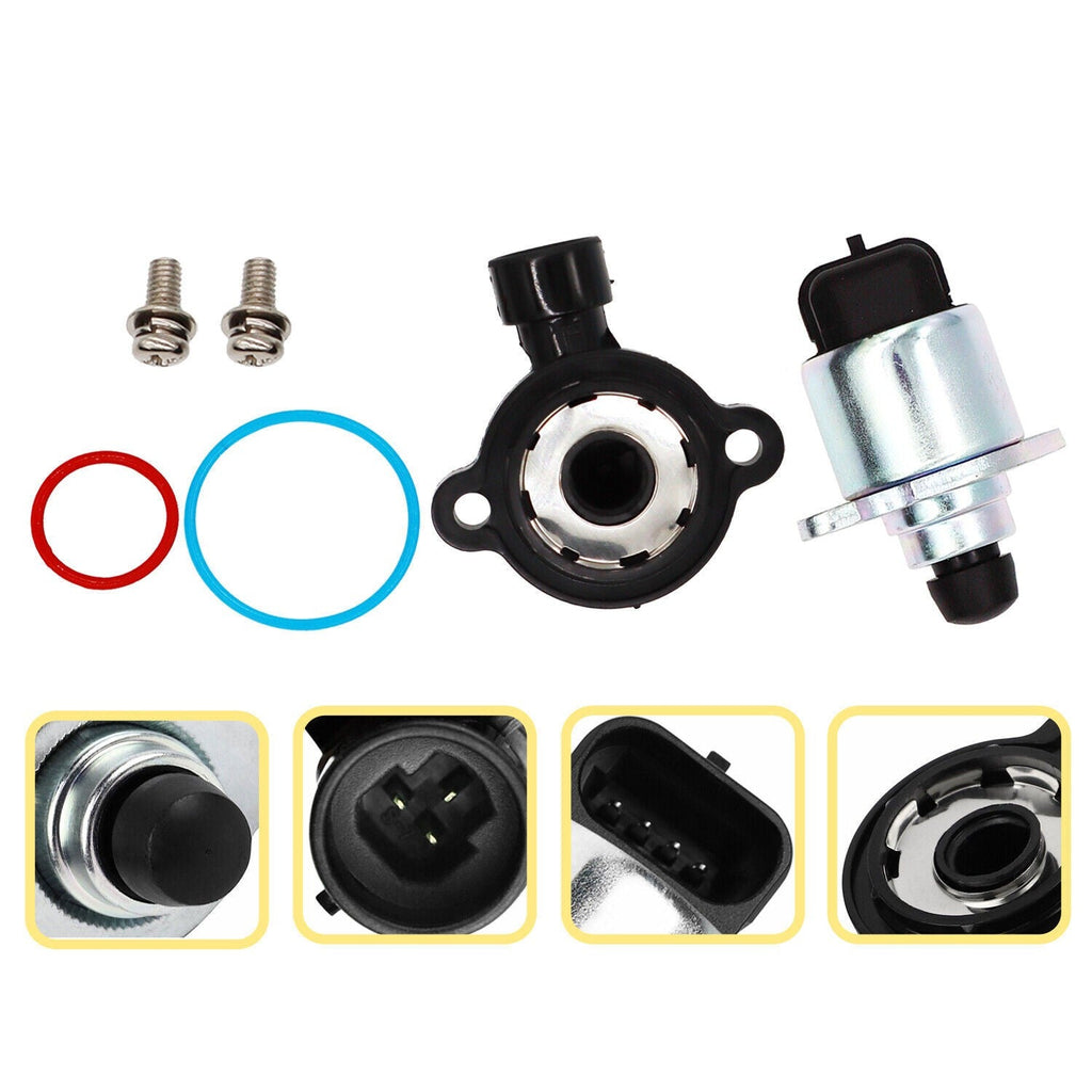 LS Chevy GM Throttle Position Sensor & Idle Air Control Valve Set Fit