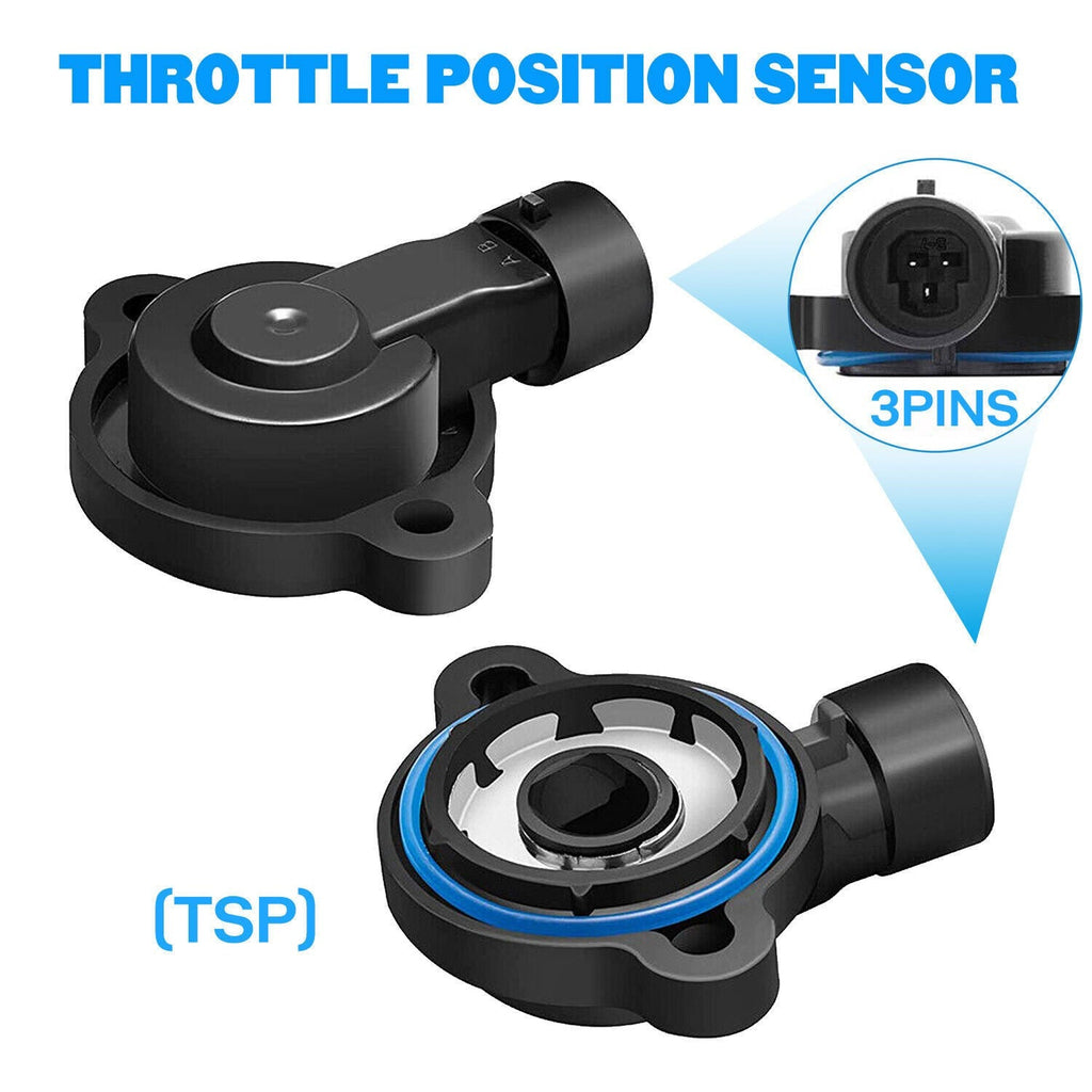 LS Chevy GM Throttle Position Sensor & Idle Air Control Valve Set Fit