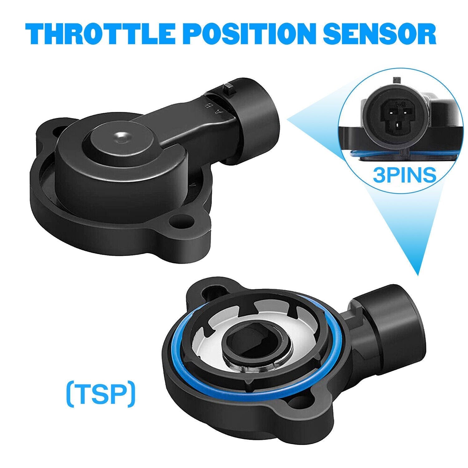 LS Chevy GM Throttle Position Sensor & Idle Air Control Valve Set Fit