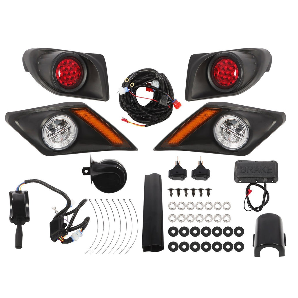 Fit Golf Cart LED Street Legal Light Kit for Yamaha Drive2 2017-Up