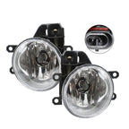 Toyota RAV4 2019-2023 Front Bumper Halogen Fog Lights Replacement Pair