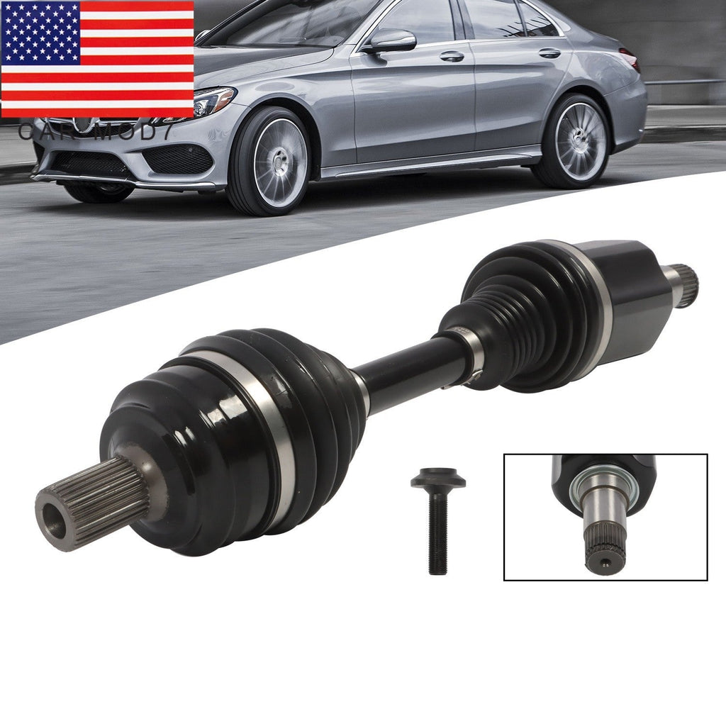 Front Left CV Axle Shaft for 15-17 Mercedes-Benz C300 C400 4Matic C450 AMG