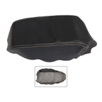 Nissan Maxima 2016-2019 Black Leather Console Armrest Cover Beige Stitch