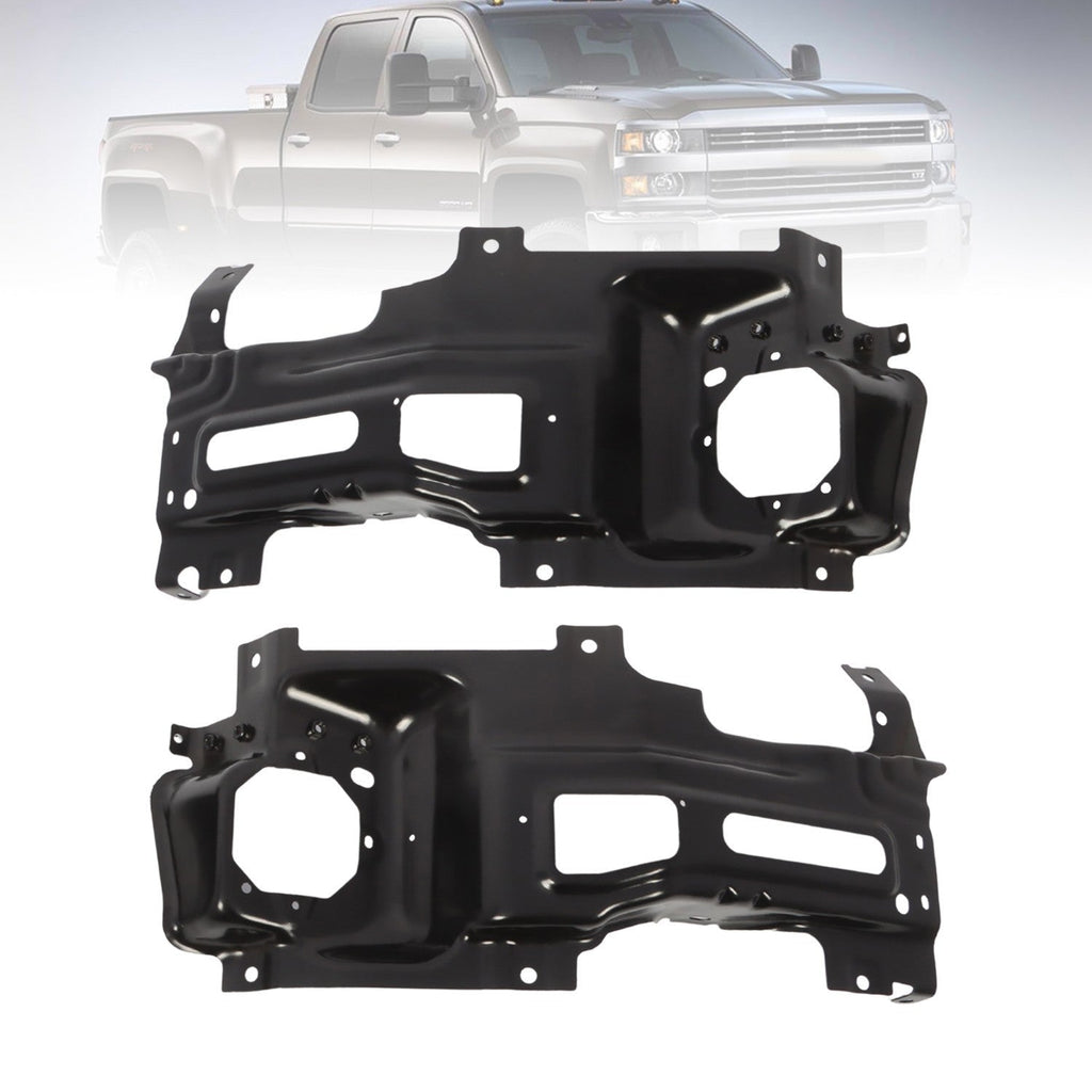 15-19 Silverado 2500/3500 HD Front Bumper Outer Retainer Brackets LH & RH