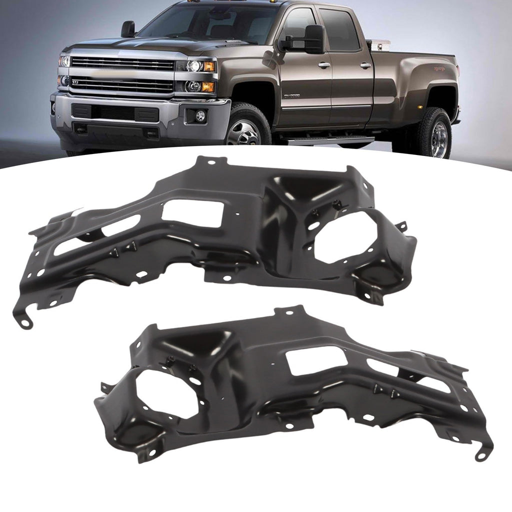 15-19 Silverado 2500/3500 HD Front Bumper Outer Retainer Brackets LH & RH