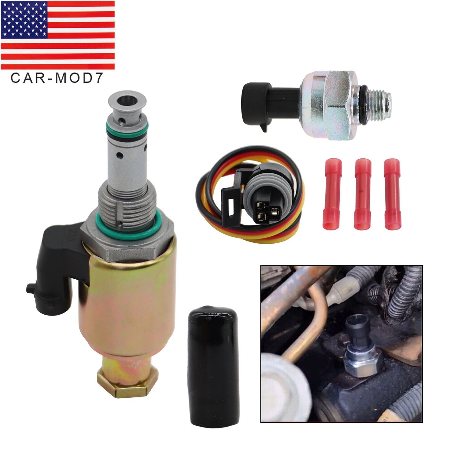 Ford 7.3L IPR ICP Fuel Injection Pressure Regulator Sensor Valve Replacement