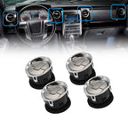 09-14 Ford F-150 Chrome AC Heater Air Vent Dashboard Louvre 4X Interior
