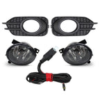 VW Tiguan 2012-2017 Front Halogen Fog Light Lens + Grille + Wiring Kit