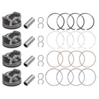 Oversize +0.50MM Piston & Rings for 11-19 Hyundai Sonata Kia Sorento Optima 2.4L