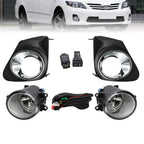 Fog Lights Kit FL7012 for 2011-2013 Toyota Corolla Bumper Lamps