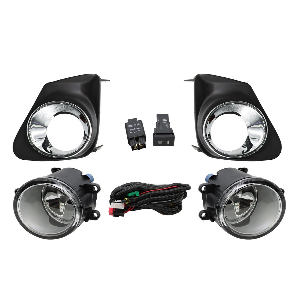 Fog Lights Kit FL7012 for 2011-2013 Toyota Corolla Bumper Lamps