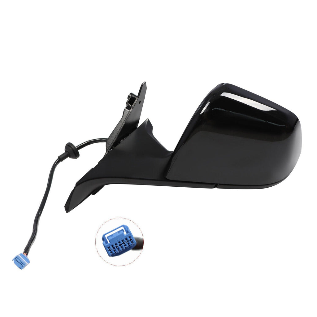 Tesla Model Y 2020-2023 Left Side Mirror Power Fold Heated Black Replacement