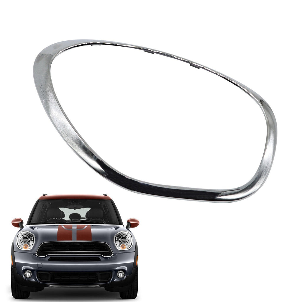 Mini Cooper Countryman Right Headlight Bezel Trim Chrome Replacement Part