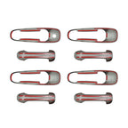 Gloss Black Door Handle Covers Overlay for Ram 1500 2500 3500 2002-2008