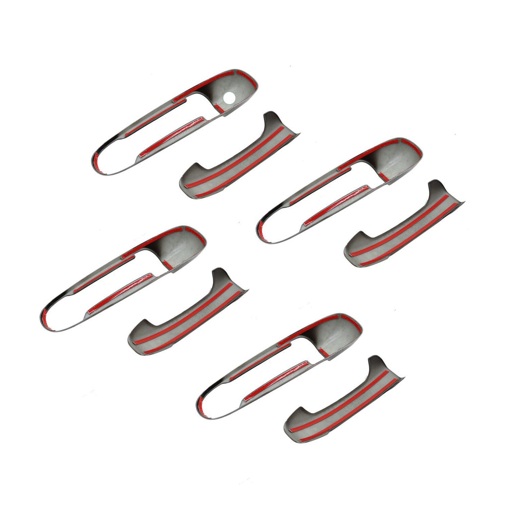 Gloss Black Door Handle Covers Overlay for Ram 1500 2500 3500 2002-2008