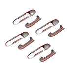 Gloss Black Door Handle Covers Overlay for Ram 1500 2500 3500 2002-2008