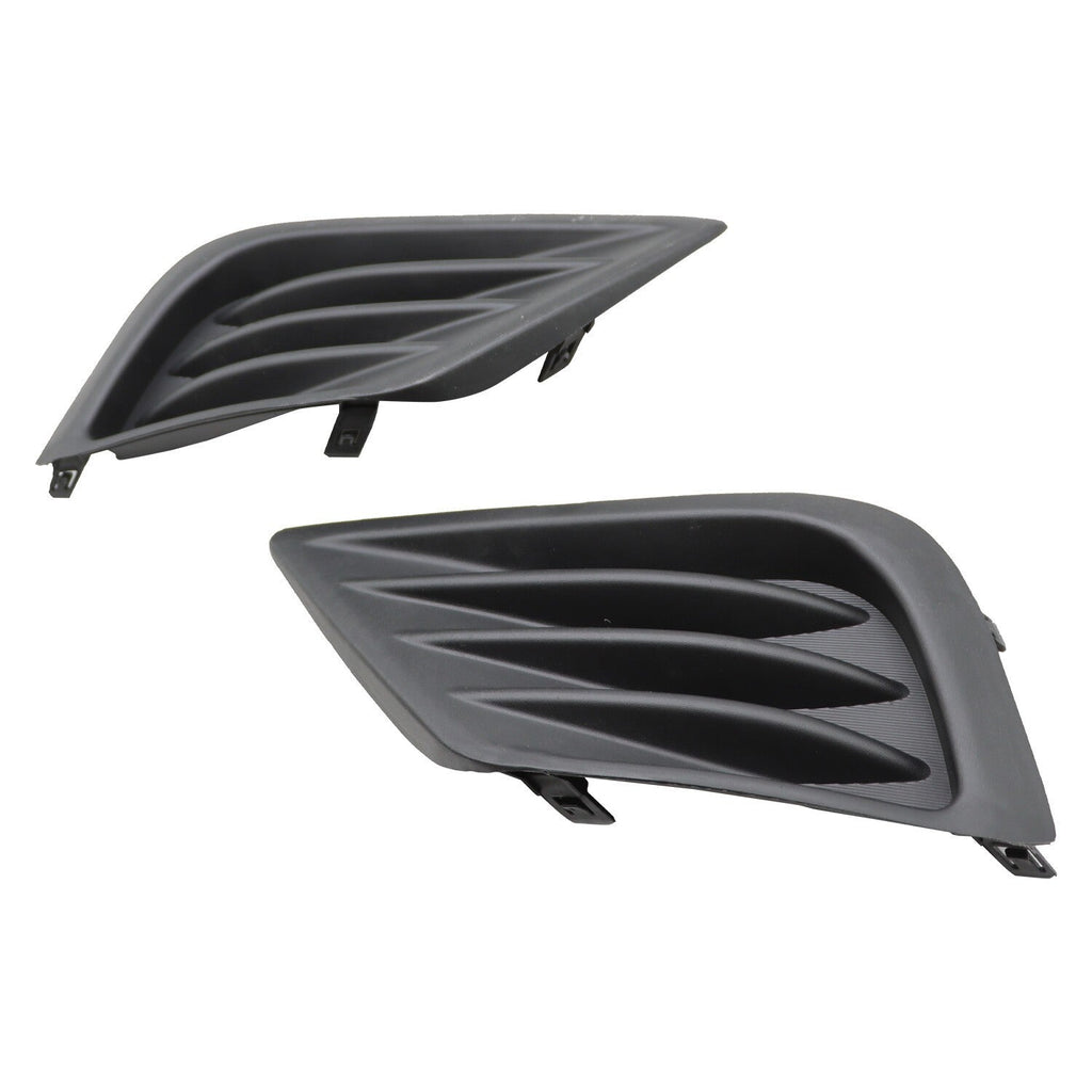 2016-2018 Nissan Altima Fog Light Covers Front Left & Right Textured Set