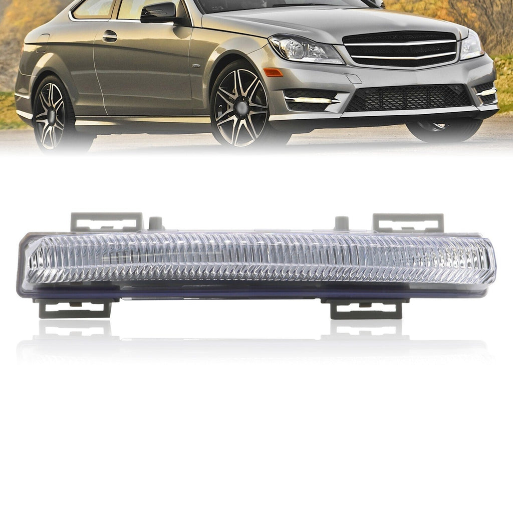 Mercedes C-Class 2012-2015 Right LED Daytime Running Light Passenger Side