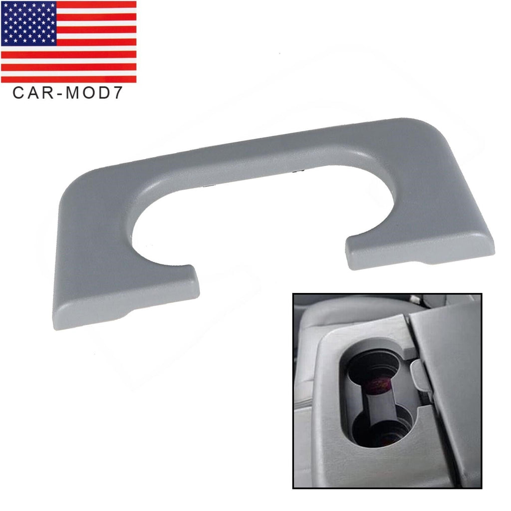 1999-2010 Ford F250 F350 F450 Gray Waterproof Center Console Cup Holder Pad