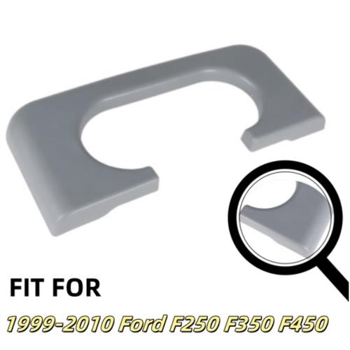 1999-2010 Ford F250 F350 F450 Gray Waterproof Center Console Cup Holder Pad
