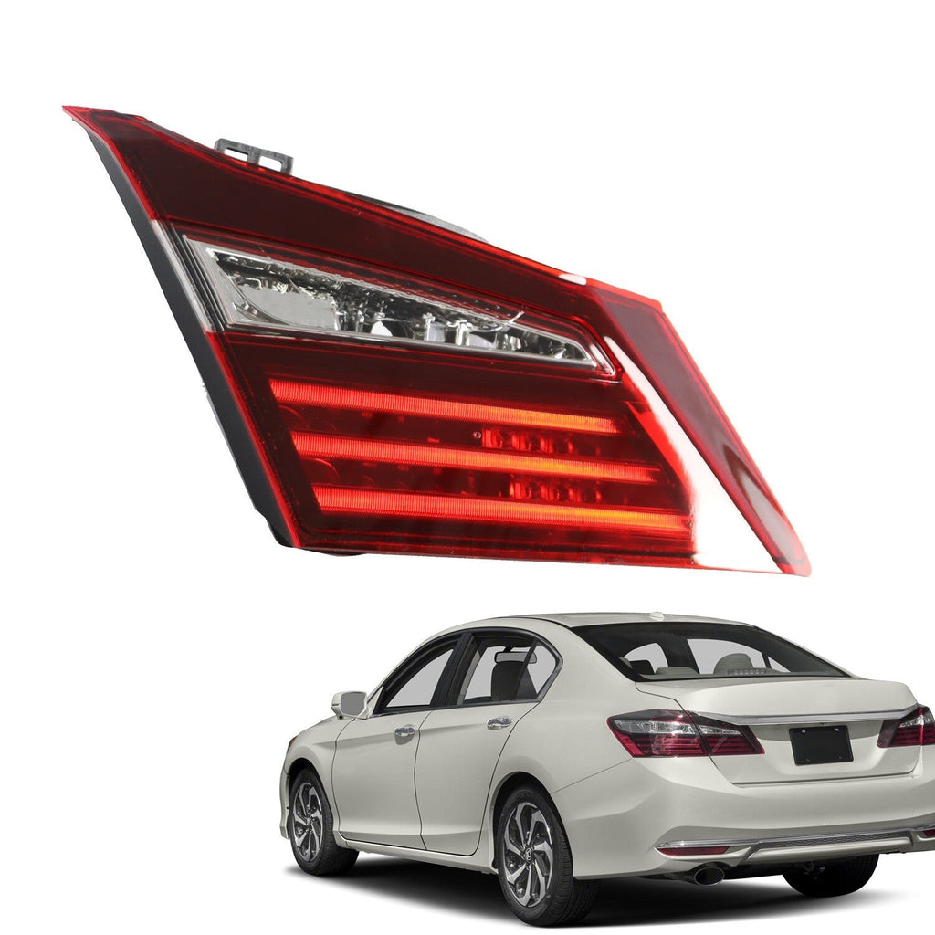 2016-2017 Honda Accord Left Inner Tail Light Assembly Driver Side LH