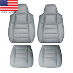 2002-2007 Ford F250 F350 Super Duty Full Front Gray Seat Cover Lariat XL