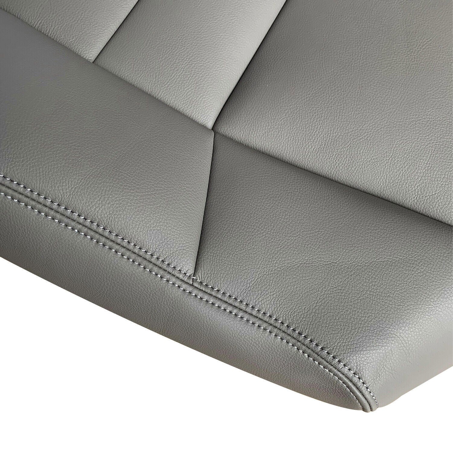 2002-2007 Ford F250 F350 Super Duty Full Front Gray Seat Cover Lariat XL