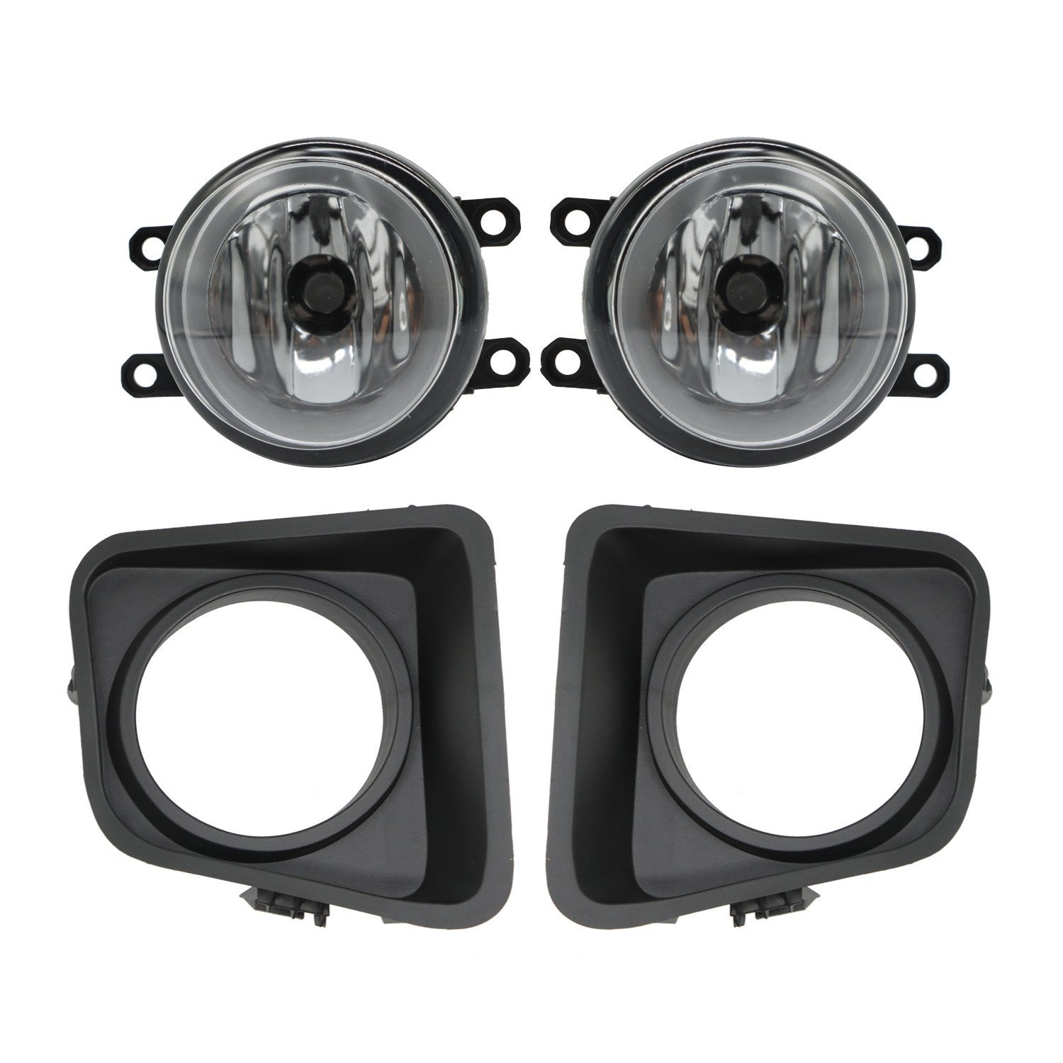 2014-2021 Toyota Tundra Black Clear Lens Bumper Fog Light Lamp Driving 14-21