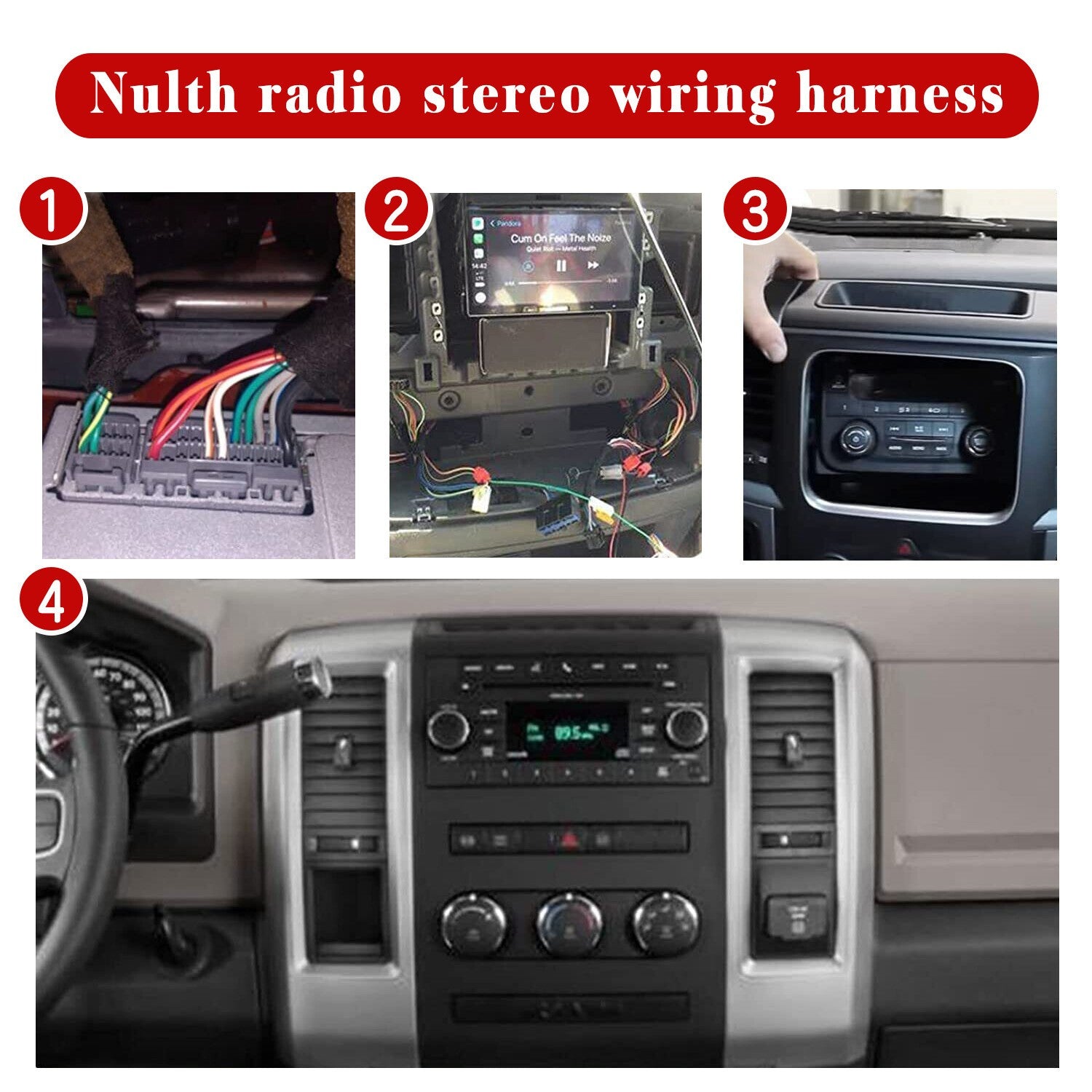 2007-2014 Cadillac Chevy Car Stereo Radio Wiring Harness Adapter Aftermarket