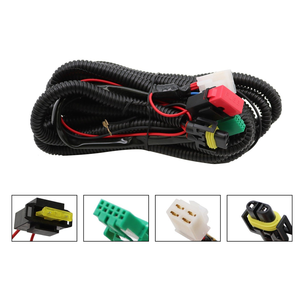 2012-2014 Toyota Camry Fog Lights with Wiring Switch Kit Bumper Lamps