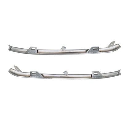 2015-20 Chevy Tahoe Suburban Front Left Right Chrome Bumper Trim Molding