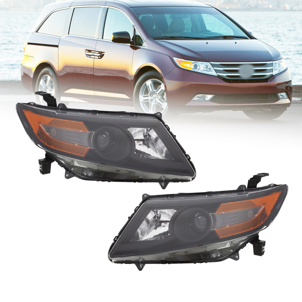2011-2017 Honda Odyssey Headlights Pair Left & Right Side Replacement