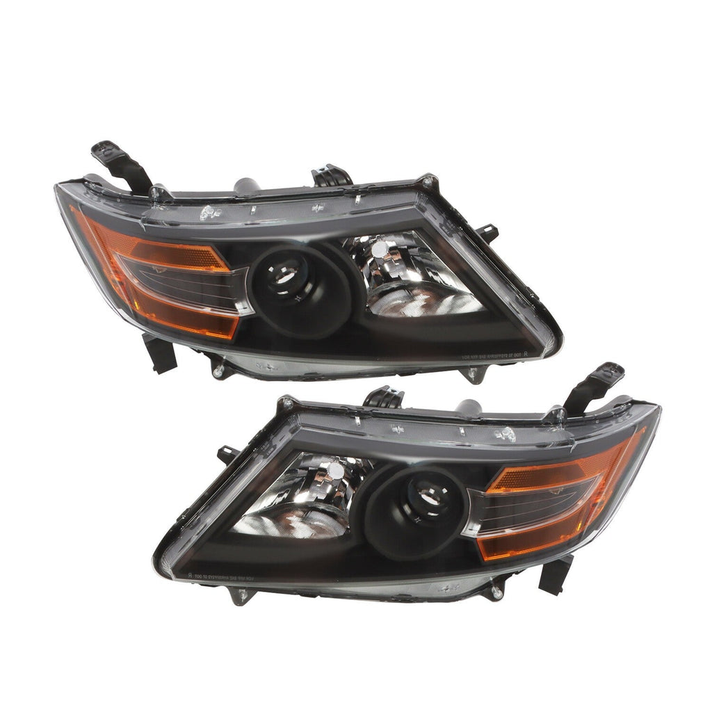 2011-2017 Honda Odyssey Headlights Pair Left & Right Side Replacement