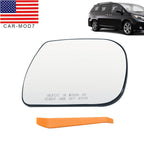 2011-2014 Toyota Sienna Heated Passenger Side Mirror Glass Replacement