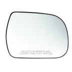 2011-2014 Toyota Sienna Heated Passenger Side Mirror Glass Replacement