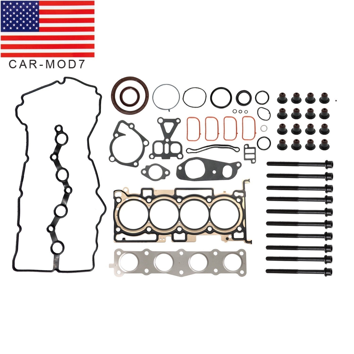 2015-20 Hyundai Santa Fe Sorento Sportage Sonata 2.4L Head Gasket Bolts Kit