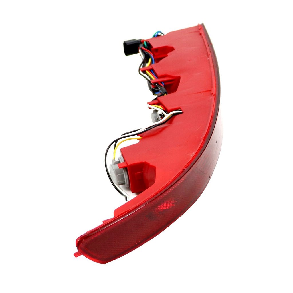 2006-2015 Audi Q7 Left Rear Bumper Tail Light Red Lens with Bulbs