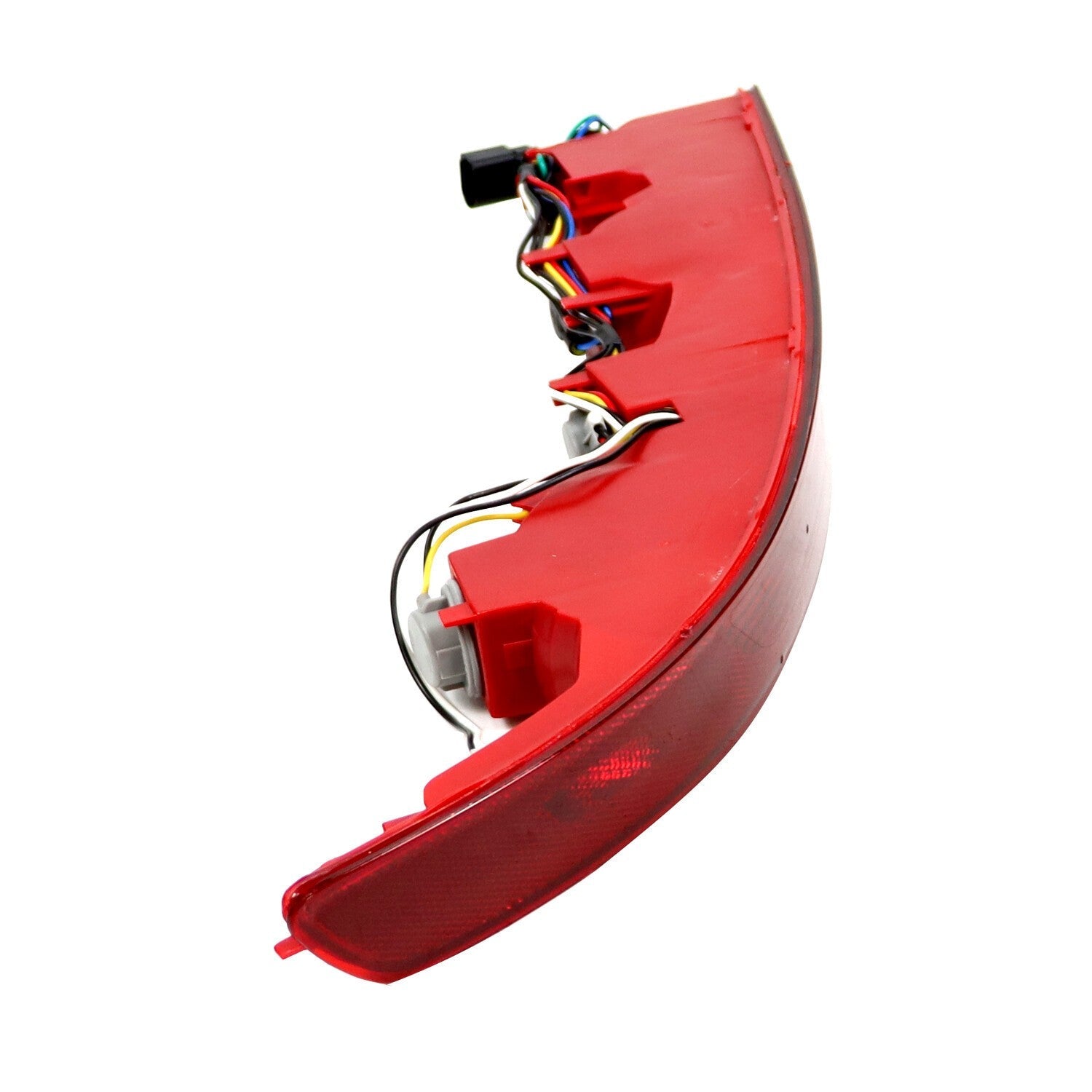2006-2015 Audi Q7 Left Rear Bumper Tail Light Red Lens with Bulbs