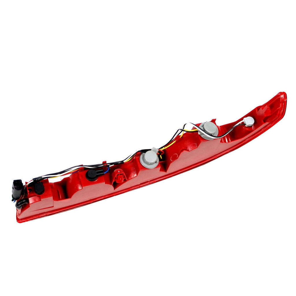 2006-2015 Audi Q7 Left Rear Bumper Tail Light Red Lens with Bulbs