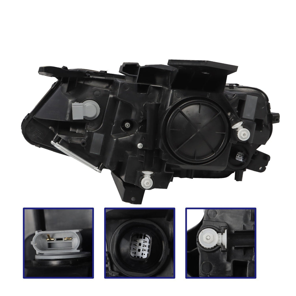 2016-2018 Chevy Camaro Halogen Projector Headlights w/ LED DRL Switchback