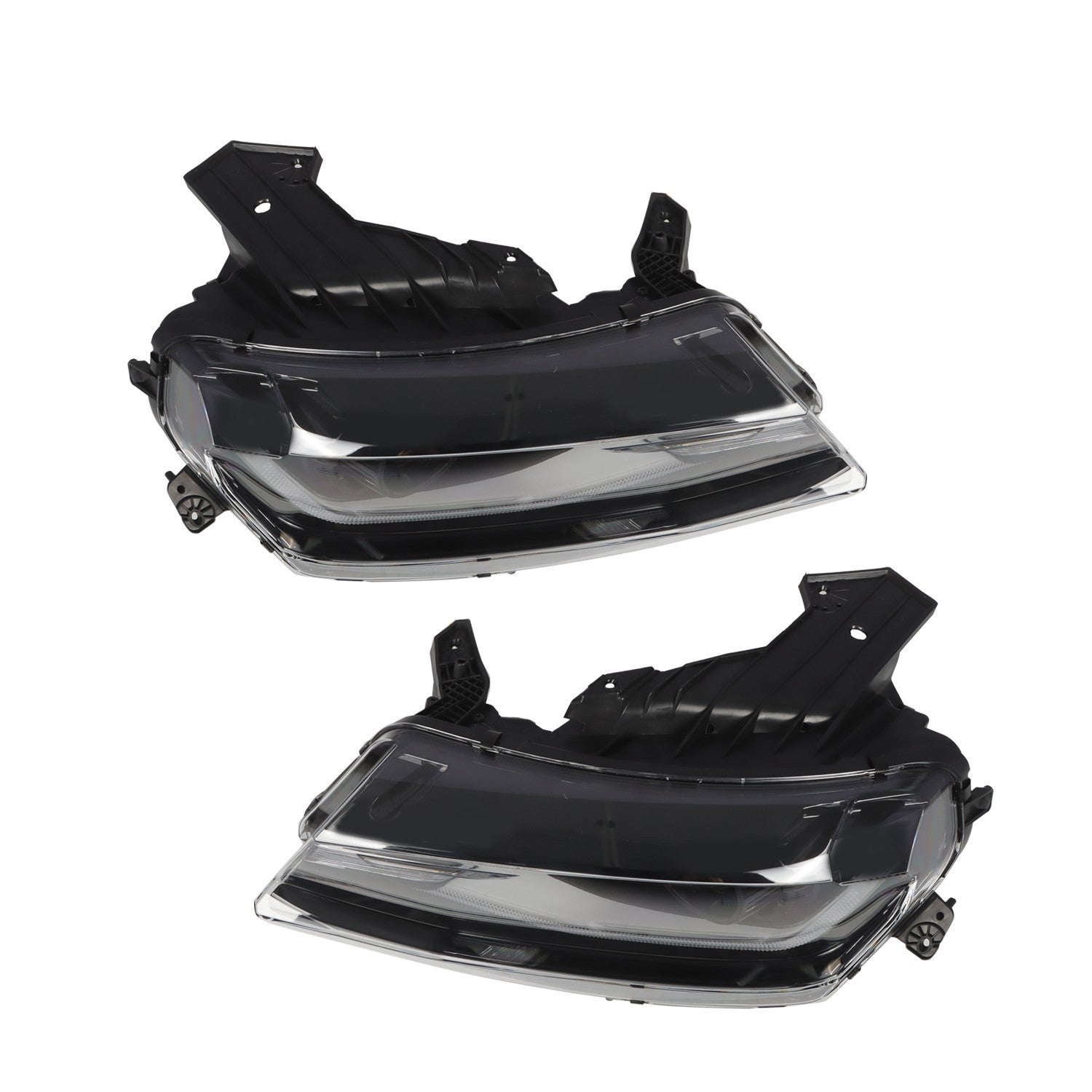 2016-2018 Chevy Camaro Halogen Projector Headlights w/ LED DRL Switchback