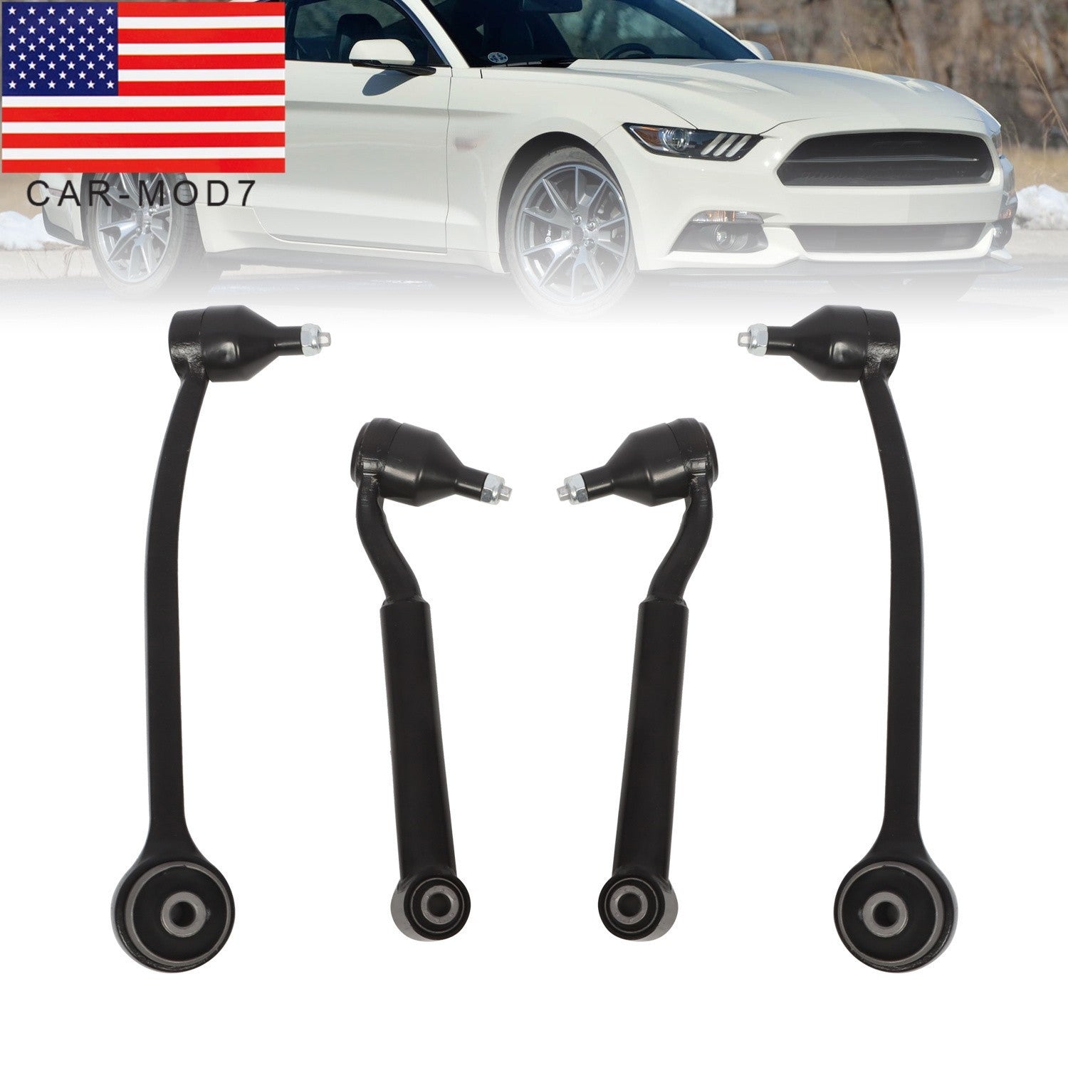 2015-22 Ford Mustang Front Lower Control Arms Suspension Kit w/ Ball Joints