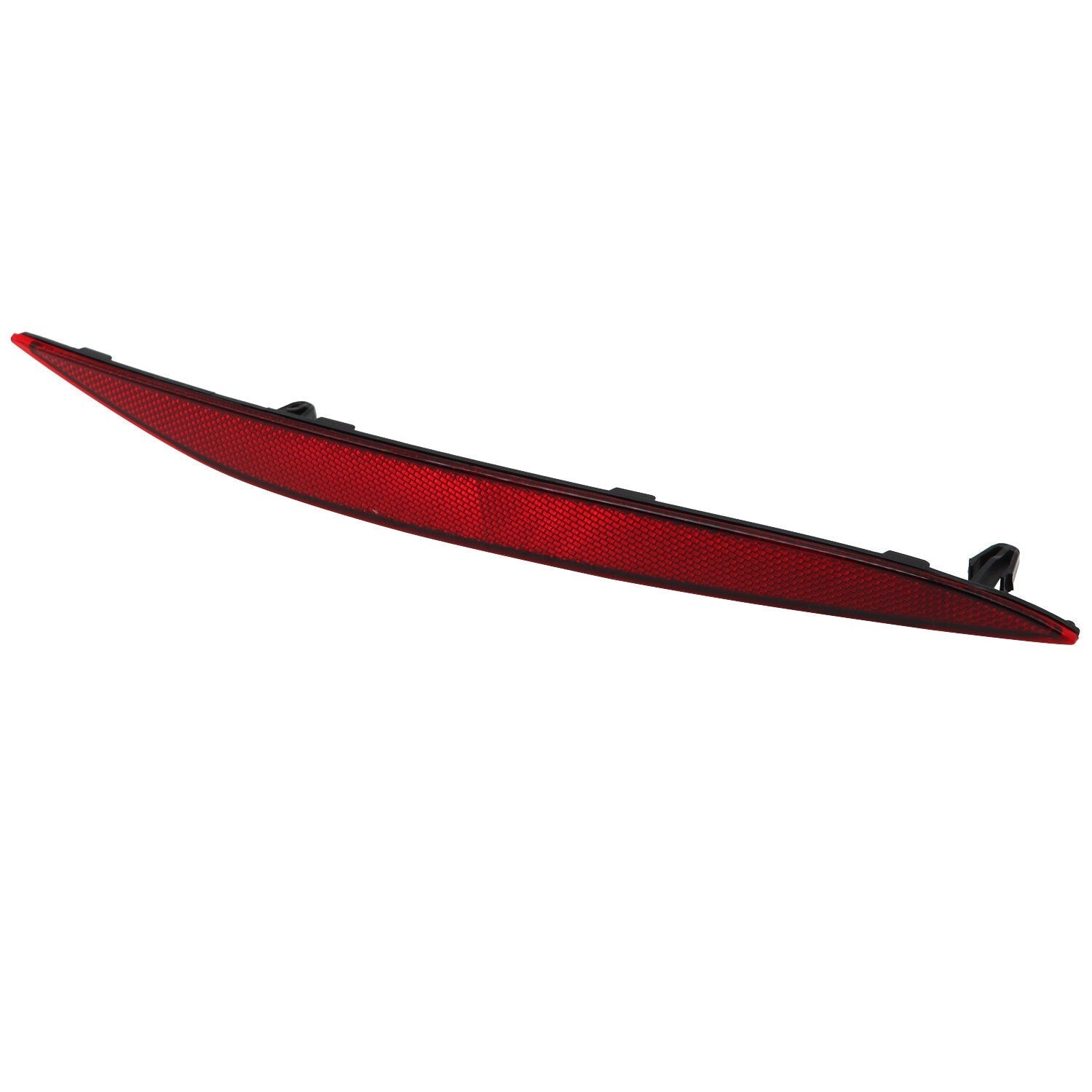 2016-2023 Tesla Model X Rear Bumper Reflector Light Cover Red Left & Right 2pcs