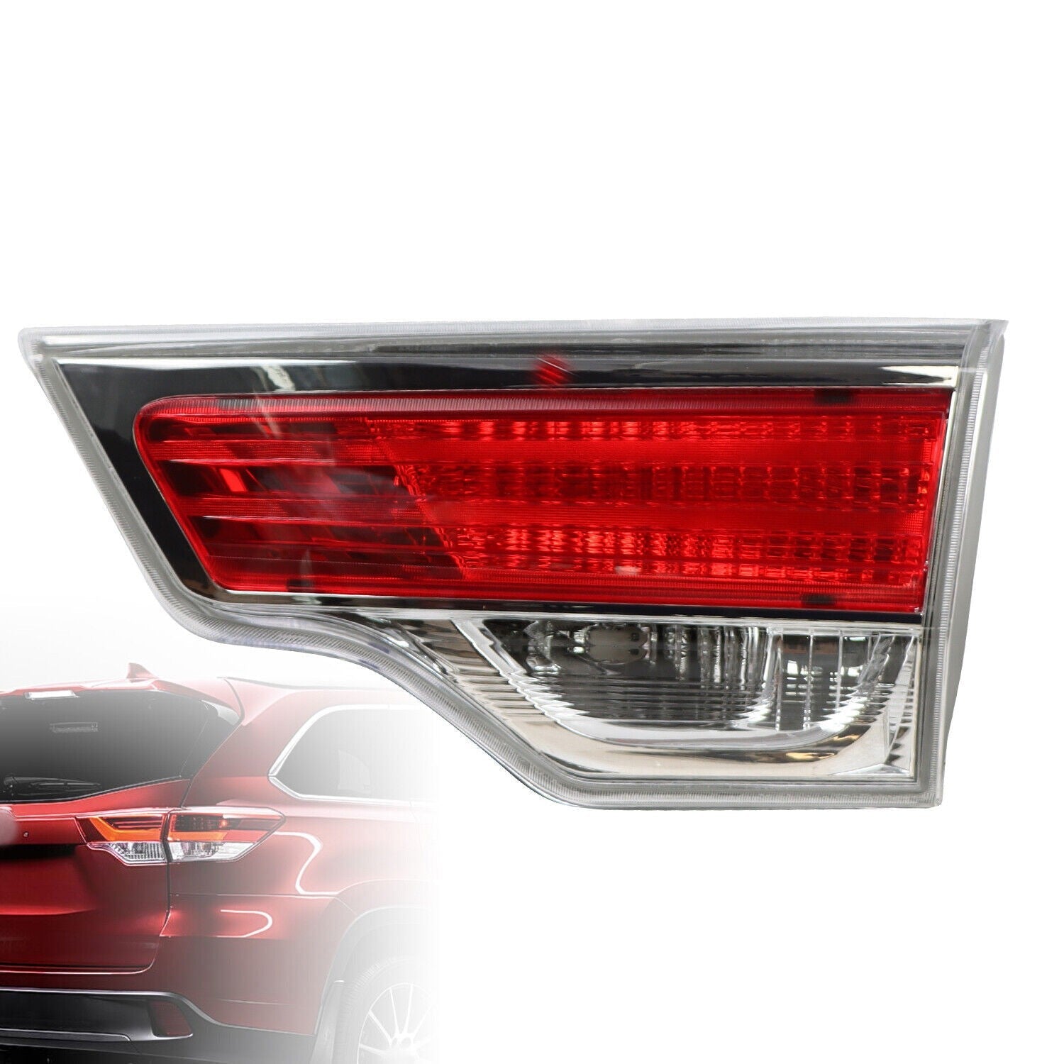 2014-2016 Toyota Highlander Right Inner Tail Light Brake Lamp Replacement