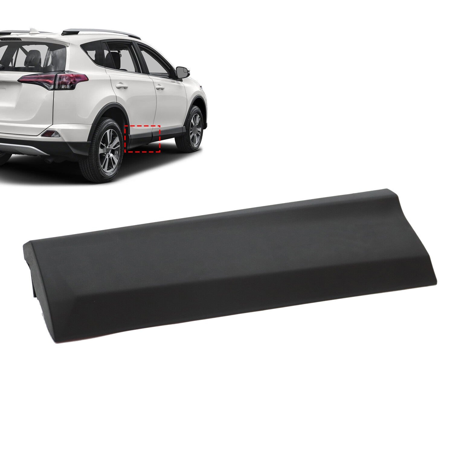 2016-2018 Toyota RAV4 Rear Right Door Lower Molding Trim Passenger Side