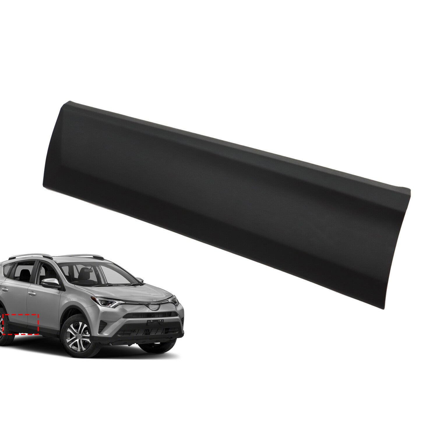 2016-2018 Toyota RAV4 Rear Right Door Lower Molding Trim Passenger Side