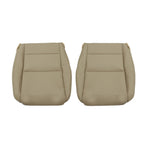 2008-2012 Honda Accord Tan Leather Seat Covers Driver & Passenger Bottom Set